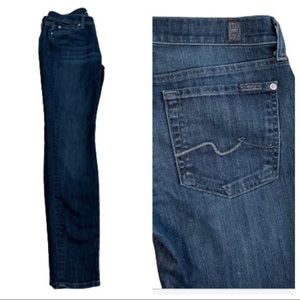 7 For All Mankind Gwenevere Skinny Jeans Size 27